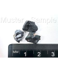 Uraninite (Xl); Swamp Mine, Maine, USA; MM; 9-10 mm