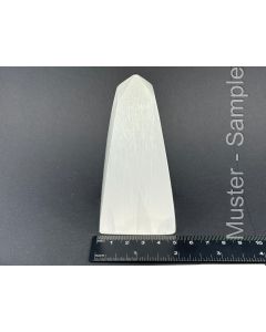 Selenite mountain, obelisk, polished, 8 to 10 cm, 1 piece