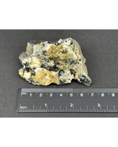 Collinsite, Siderite, Kulanite xls; Rapid Creek, Yukon, Canada; Gerd Tremmel Collection; Scab; unique piece