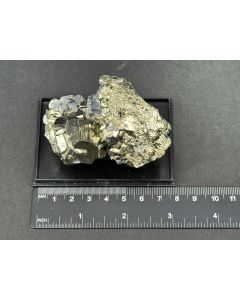 Pyrite, Galena xls; Huanzala Mine, Huanuni District, Peru; Scab; unique piece