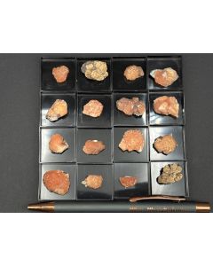 Olmiite xls; N'Chwaning Mine, Kalahari Manganese Field, South Africa; MM; 1 lot with 16 pieces