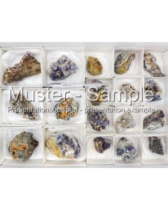 Wulfenite; Alamo Mining District, Arizona, USA; 1 flat