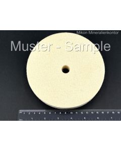 Felt lap, hard, 5 7/8 Inch diameter, 1 Inch strength, 5/8 Inch bore