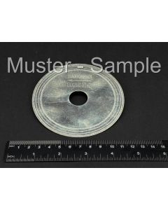 Diamond saw blade, cutting disc; galvanic, 4 inch (100 mm x 20 mm x 0.3 mm); 1 piece