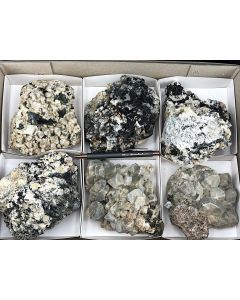 Aegirine, Feldspar, Pyrochlore xls; Mt. Malosa, Zomba, Malawi; 1 flat; unique