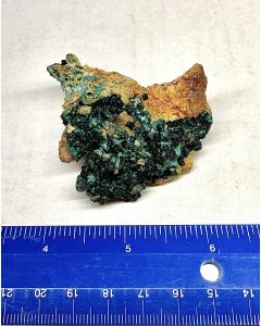 Brochantite xls; Douglas Hill Mine, Lyon Co, NV, USA.; TN