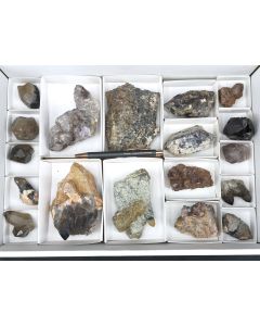 Amethyst, Quartz xls; Brandberg, Namibia; 1 flat; unique
