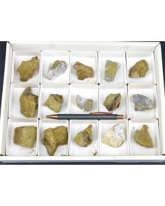 Colorful Opal, Garut, Java, Indonesia; 1 half size flat, unique

