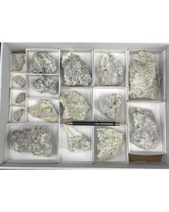 Nifontovite xls; partly UV-active; Charcas, S.L.P., Mexico; 1 flat; unique (8)
