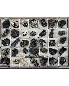 Schorl xls; Erongo, Namibia; 1 flat; unique (27)
