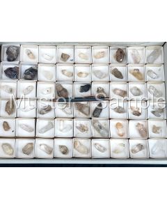 Mountain crystal xls; Brandberg, Namibia; 1 flat 