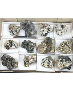 Aegirine, Zircon etc. xls; Mt. Malosa, Zomba, Malawi; 1 unique flat 