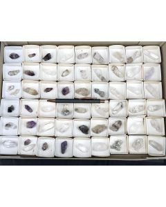 Amethyst xls; Brandberg, Namibia; 1 unique flat 