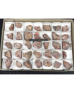 Corderoite, Cinnabarite, Cinnabar; Terlingua, TX, USA; 1 flat; unique