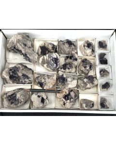 Fluorite xls; Mönchhof Quarry, Hoher Meißner, Hesse, Germany; 1 flat; unique 