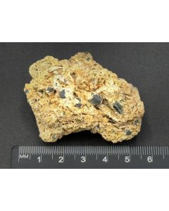 Augite xls; Nickenicher Sattel, Eifel, Germany; Min; unique piece
