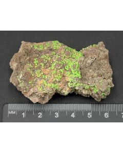 Cuproaustinite xls; Hilarion Mine, Laurion, Greece; Min; unique piece