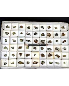 Beraunite, Laubmannite, Kidwellite, Rockbridgeite xls; York Mine, Arkansas, USA; 1 flat; unique