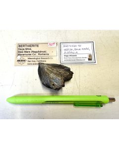 Berthierite xls; Herja, Romania; Min
