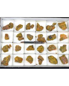 Getchellite, Orpiment; Getchell Mine, Nevada, USA; 1 unique flat