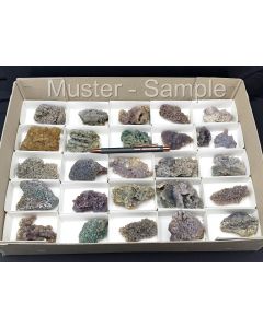 Grape Agate xls; Indonesia; smaller pieces, 1 flat