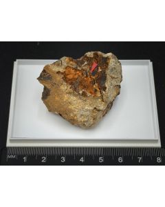 Bassetite xls; Capoterra, CA, USA; Min; unique piece
