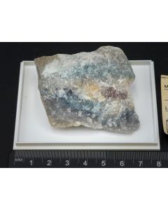 Burangaite; with old label; Horrsjöberg, Sweden; Scab; unique piece
