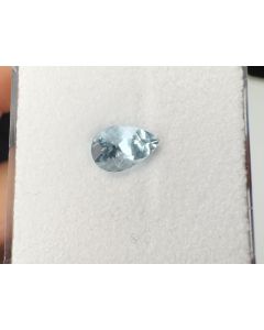 Aquamarine faceted; 7 × 5 mm; Namibia; 1 unique piece
