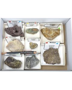 Mimetite; Tsumeb Mine, Namibia; 1 unique half size flat