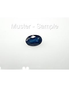 Sapphire faceted; 6 × 4 mm; Thailand; 1 piece
