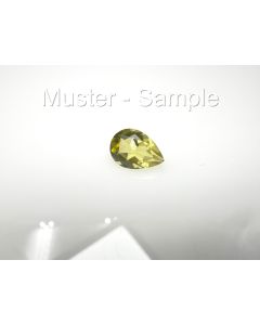 Lemon Quartz faceted; 10 × 7 mm; Congo; 1 piece
