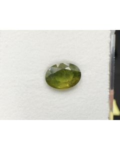 Sapphire faceted; 1.46 ct; 8 × 5.5 mm; Thailand; unique piece