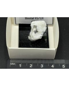 Hatchite / Wallisite, Jordanite xls; Lengenbach Mine, Binntal, Valais, Switzerland; TN; unique piece