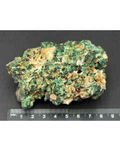 Malachite; Katanga, Congo; Gerd Tremmel collection; Scab; unique piece
