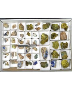 Osarizawaite, Philipsbornite xls; Grandview Mine, Grand Canyon, AZ, USA; 1 unique flat
