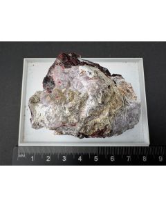 Lomonosovite xln; Lovozero, Murmansk, Russia; Gerd Tremmel collection; Scab; unique piece
