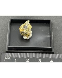 Lorandite, Orpiment xls; Shaft P 21, Allchar, Macedonia; TN; unique piece
