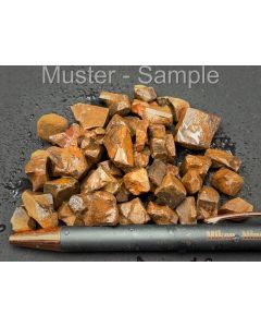 Staurolite; 60° twins, Madagaskar; 100 g