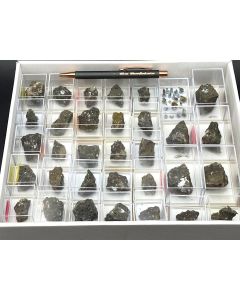 Herschelite, Analcime, Phillipsite xls; Horseshoe Dam, AZ, USA; 1 unique half size flat