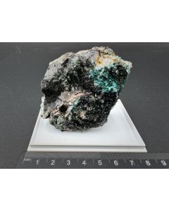 Libethenite xls; Estremoz, Portugal; Gerd Tremmel collection; Scab; unique piece