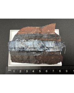 Crocidolite xls; Wittenoom, Western Australia, Australia; Gerd Tremmel collection; Scab; unique piece