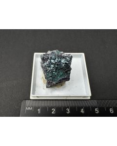 Linarite, Serpierite-Devilline xls; Tsumeb Mine, Otavi Mountains, Namibia; TN; unique piece
