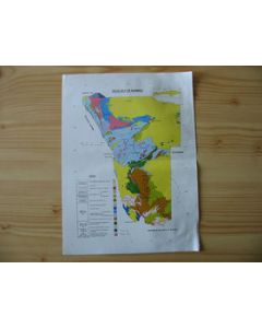 Geology of Namibia (Map)