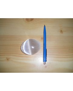 Selenite hand massage stone, 6.5 cm, 1 piece